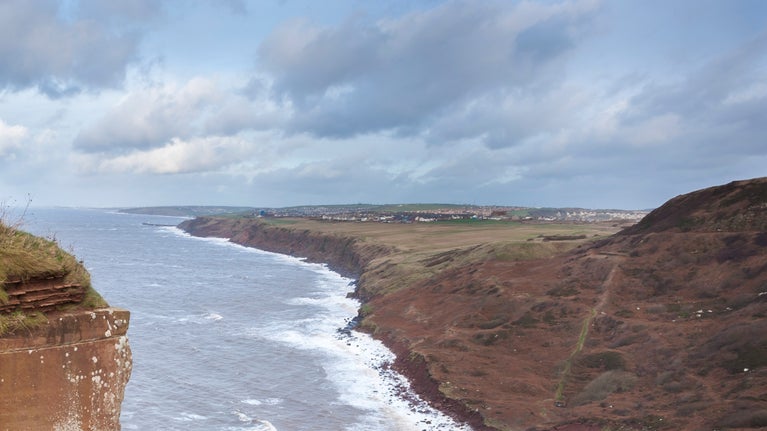 View of Whitehaven coast, Cumbria